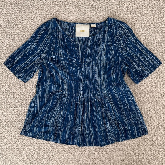 Anthropologie Maeve Orchid Island Top - Picture 2 of 8